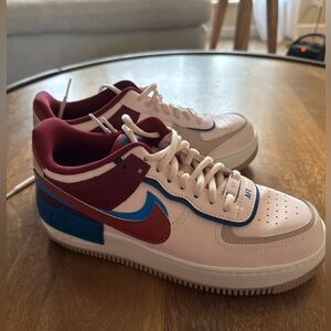 Nike Air Force One’s - Pink & Red